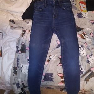 American eagle skinny jeans size 0